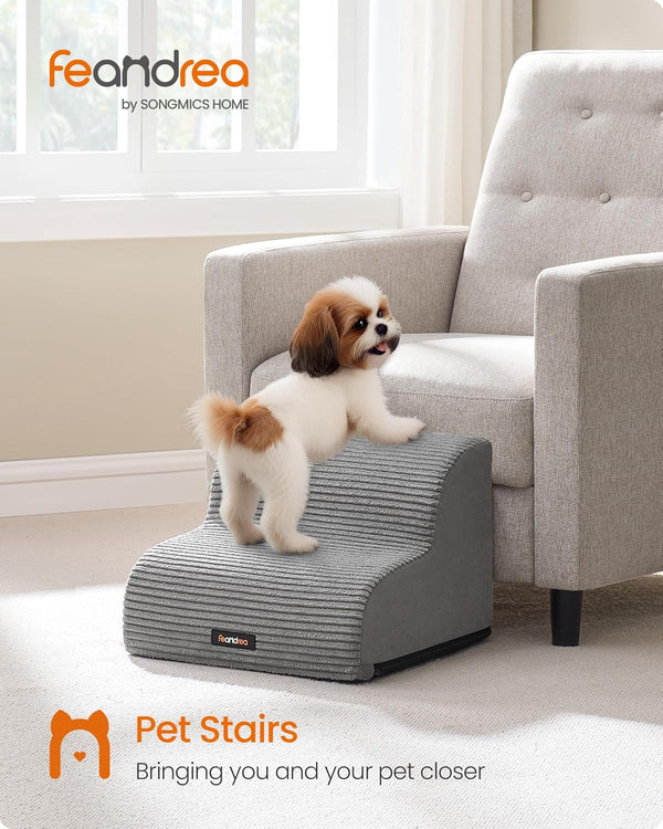 2-Step Dog Stairs with Anti-Slip Designs - Karrari