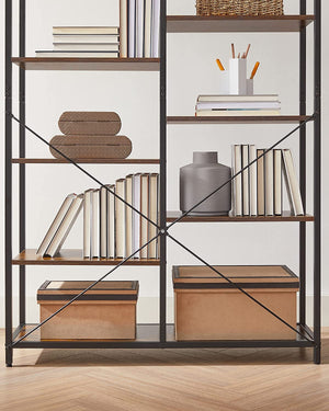 5-Tier Storage Bookshelf - Karrari