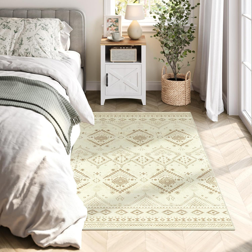 Boho Area Rug – Non-Slip (153x92cm)