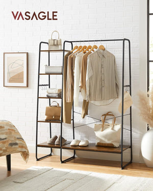 5-Tier Clothes Storage Rack - Bedroom & Living Room - Karrari