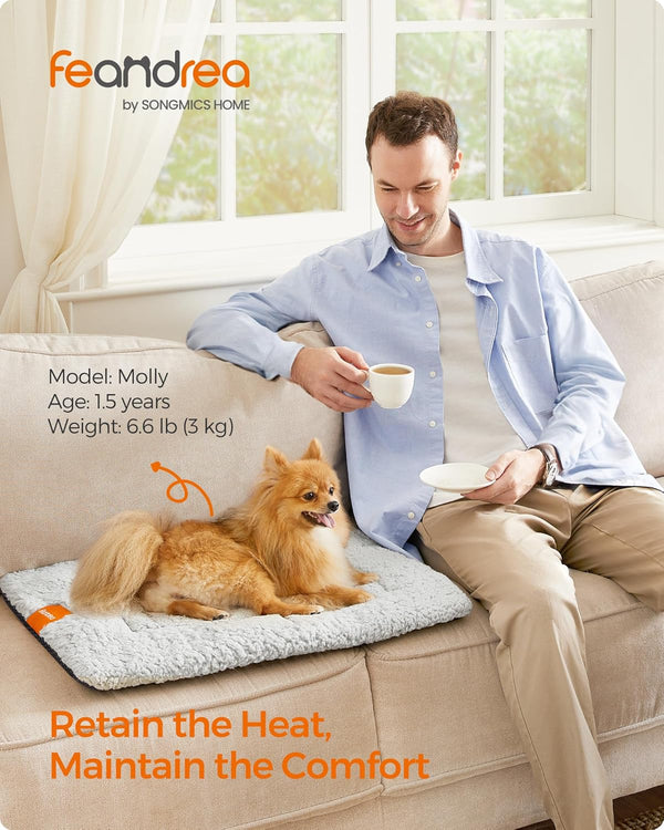 Warm Dog & Cat Bed with Blanket (Washable, Non-Slip) - Karrari