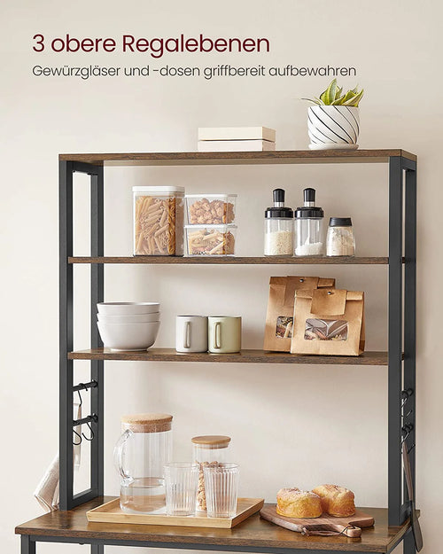 6-Tier Kitchen Storage Rack Shelf