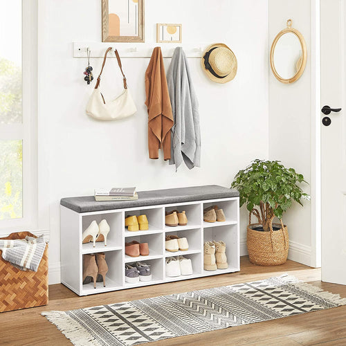Shoe Bench with Cushion