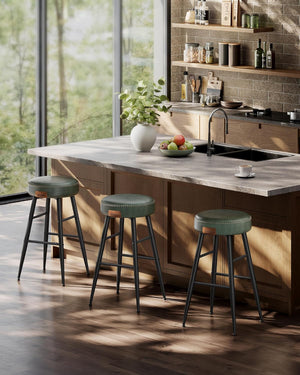 Set of 2 Backless Bar Stools - Karrari