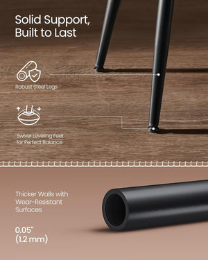 Set of 2 Backless Bar Stools