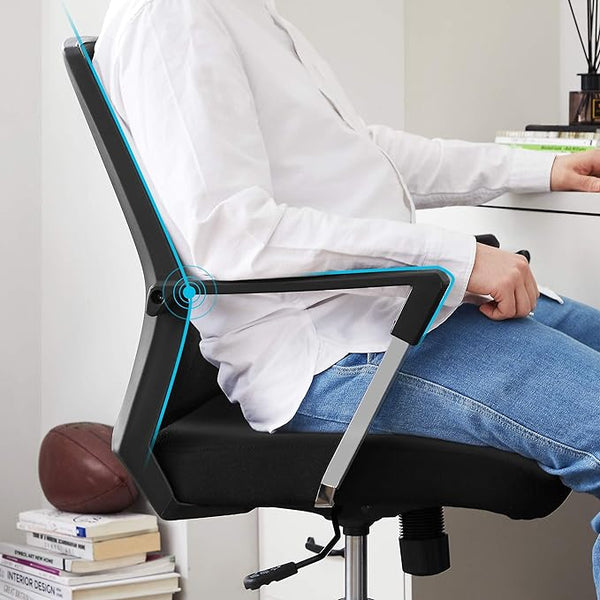 Office Chair – Mesh Back, Adjustable Height & Rocker - Karrari