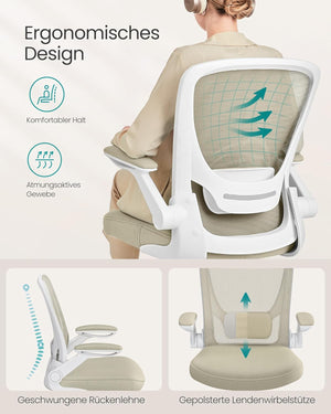 Ergonomic Mesh Office Chair with Lumbar Support