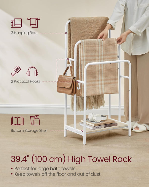 3-Tier Blanket Holder - Storage Shelf - Karrari