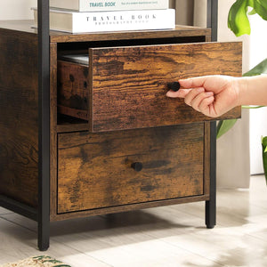 Bedside Table with 2 Drawers - Karrari