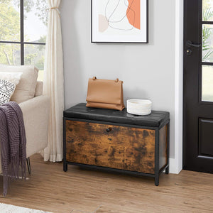 Industrial Shoe Bench with Padded Seat - Karrari