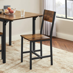 Industrial Dining Chairs (set of 2) - Karrari
