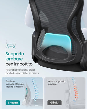 Ergonomic Office Chair with Lumbar Support - Karrari