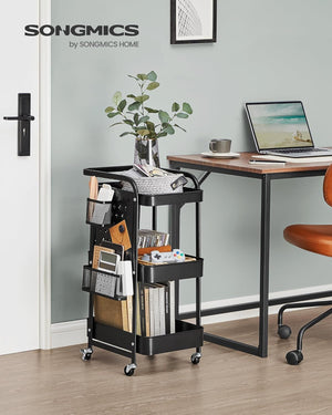 3-Tier Metal Kitchen Trolley - Karrari