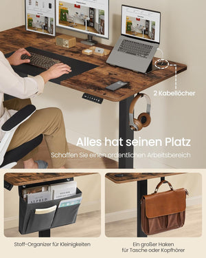 Electric Standing Desk – Adjustable Height with Memory Function - Karrari
