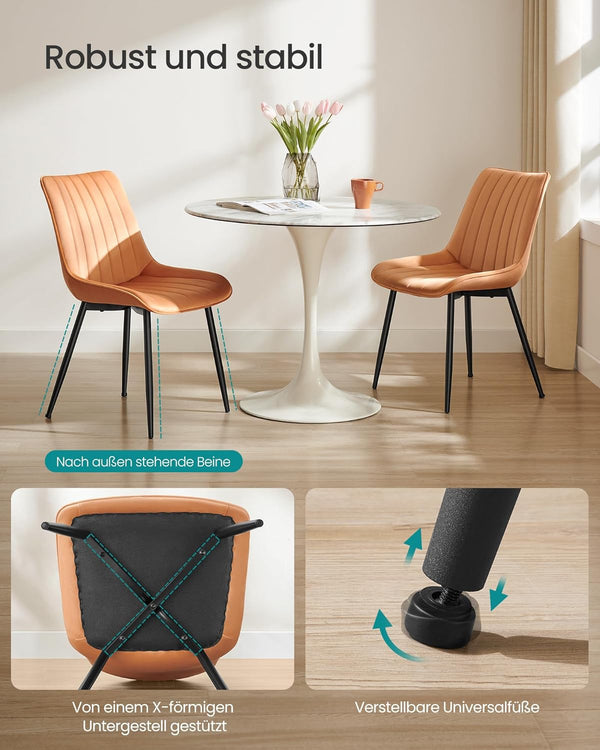 Ergonomic Dining Chairs (Set of 2) - Karrari