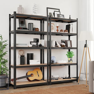 Garage Storage Shelf - 5-Tier Steel, Tool-Free Assembly (40 90x180cm) - Karrari