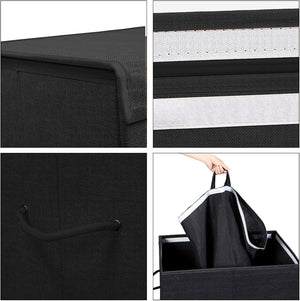 142L Laundry Basket with Compartments - Karrari