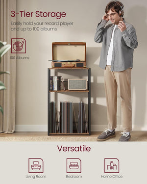 3-Tier Side Table, End Table for Living Room - Karrari
