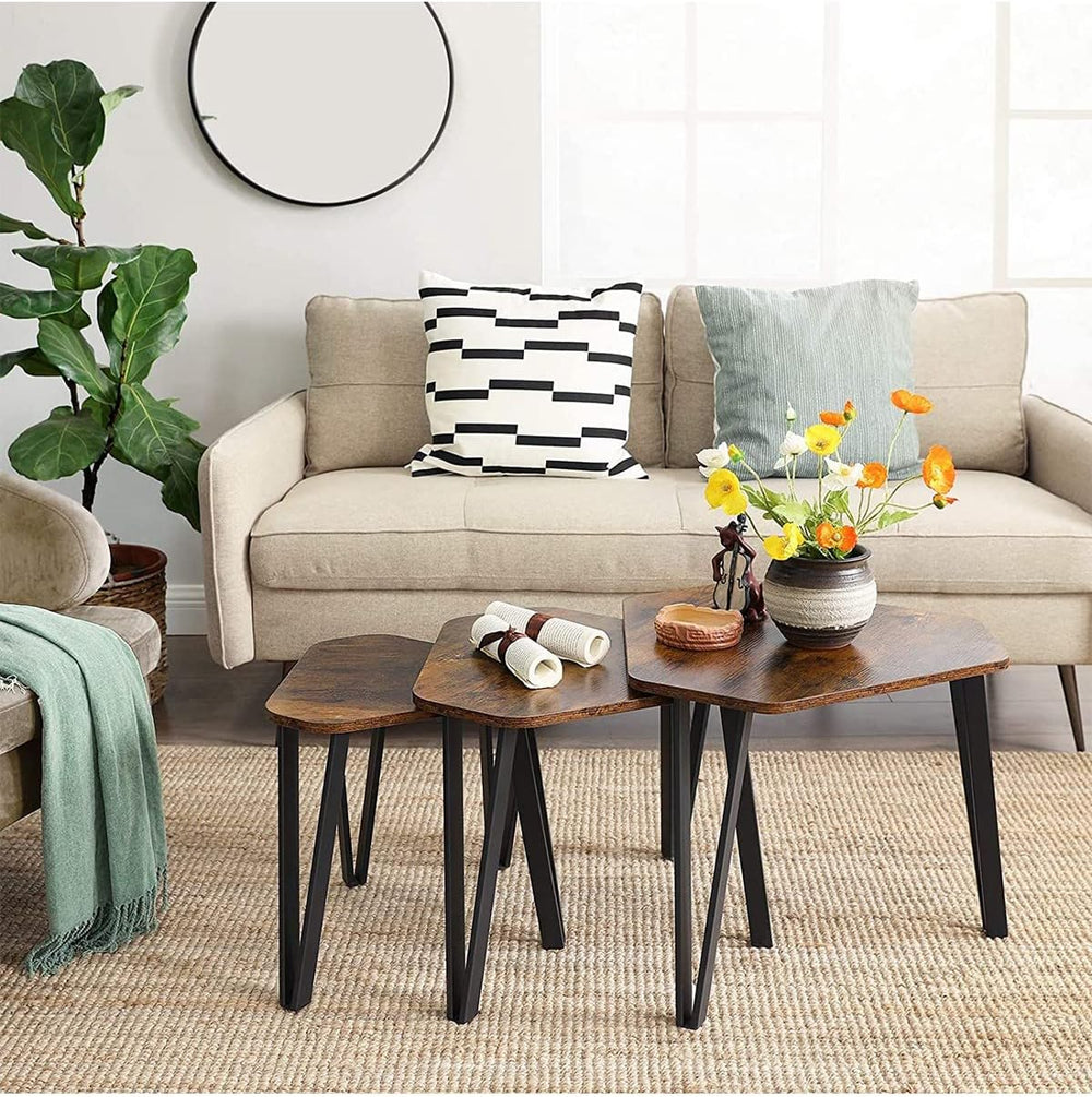3-Piece Nesting Coffee Tables - Karrari