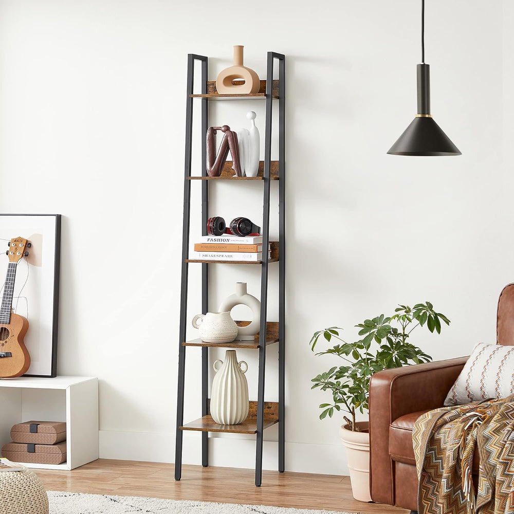 5-Tier Slim Bookshelf - Karrari