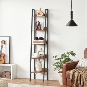 5-Tier Slim Bookshelf - Karrari