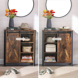 Modern Sideboard – Sliding Door & Adjustable Shelves - Karrari