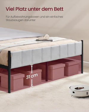 Double Metal Bed Frame (160 x 200 cm) - Karrari