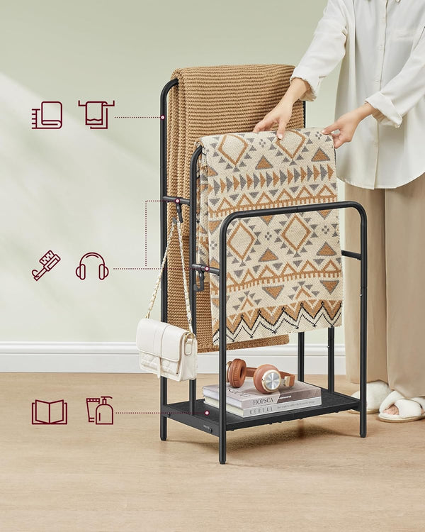 3-Tier Blanket Holder - Storage Shelf - Karrari