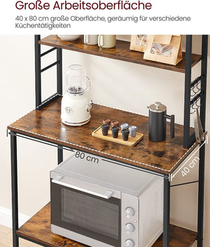 6-Tier Kitchen Storage Rack Shelf