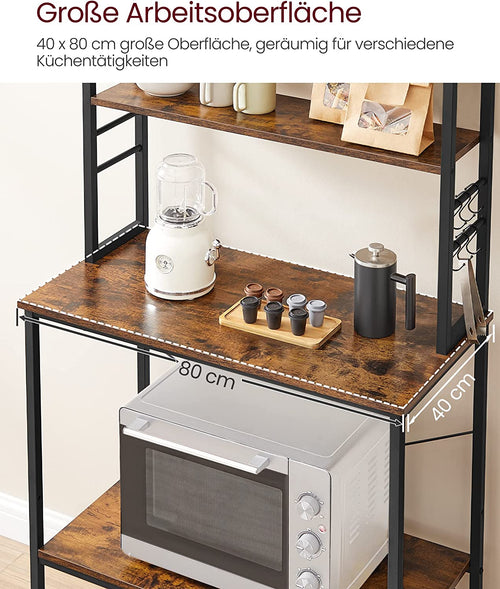 6-Tier Kitchen Storage Rack Shelf