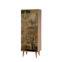 Shoe cabinet Filinta Melamine Oak - Karrari