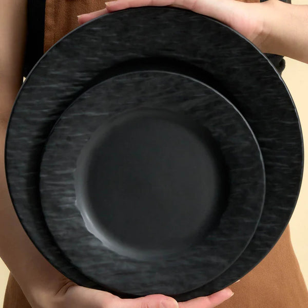 Karaca Solem Embossed Stoneware Dinner Set – 18 Piece - Karrari