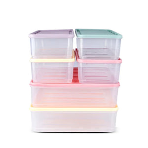 Karaca Stella 6-Piece Fridge Storage Containers - Karrari