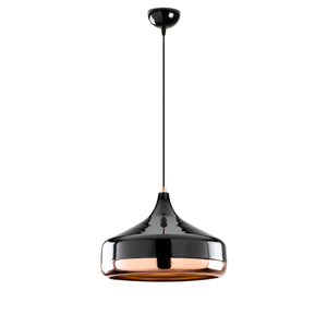 Modern Black & Copper Pendant Light - Karrari