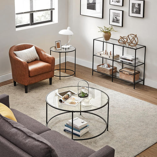 Modern Glass Console Table