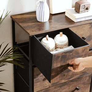 5-Drawer Fabric Storage Cabinet - Karrari