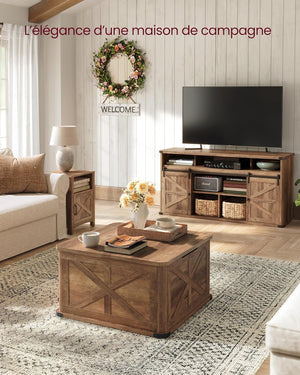 Square Coffee Table with Lids - Karrari