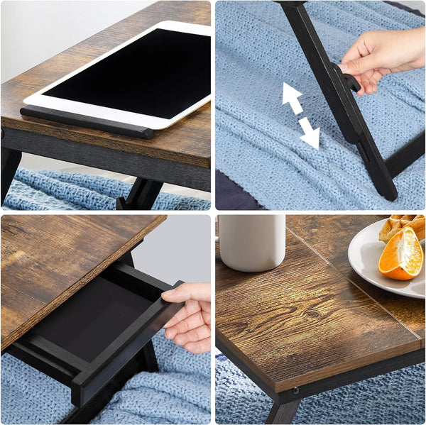 Adjustable Laptop Desk with Drawer - Karrari