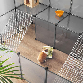 Guinea Pig Playpen, DIY Hutch Cage for Small Pet