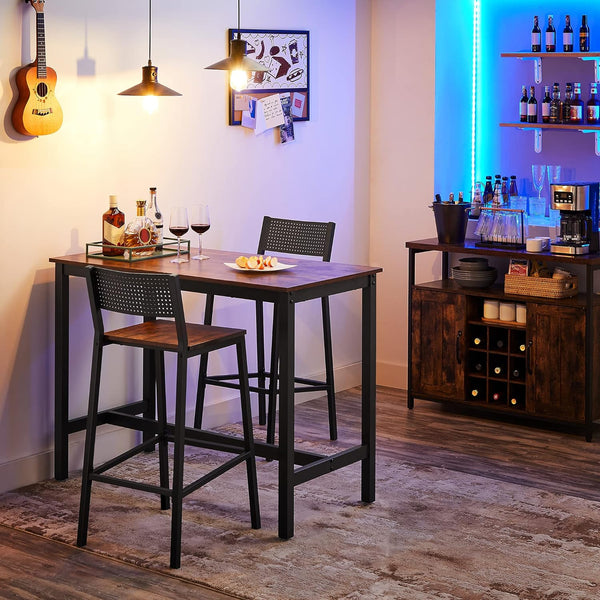 Set of 2 Industrial Kitchen Chairs - Karrari