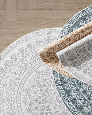 Boho Round Rug (120cm) - Karrari