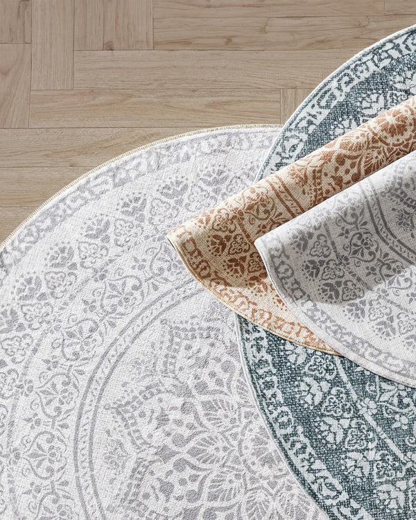 Boho Round Rug (120cm) - Karrari