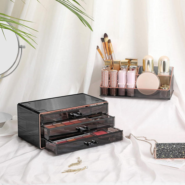 Makeup Organizer with Drawers & Compartments - Karrari