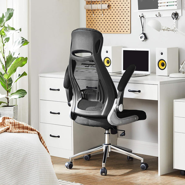 Office Chair - Swivel, Ergonomic Design & Breathable Back - Karrari