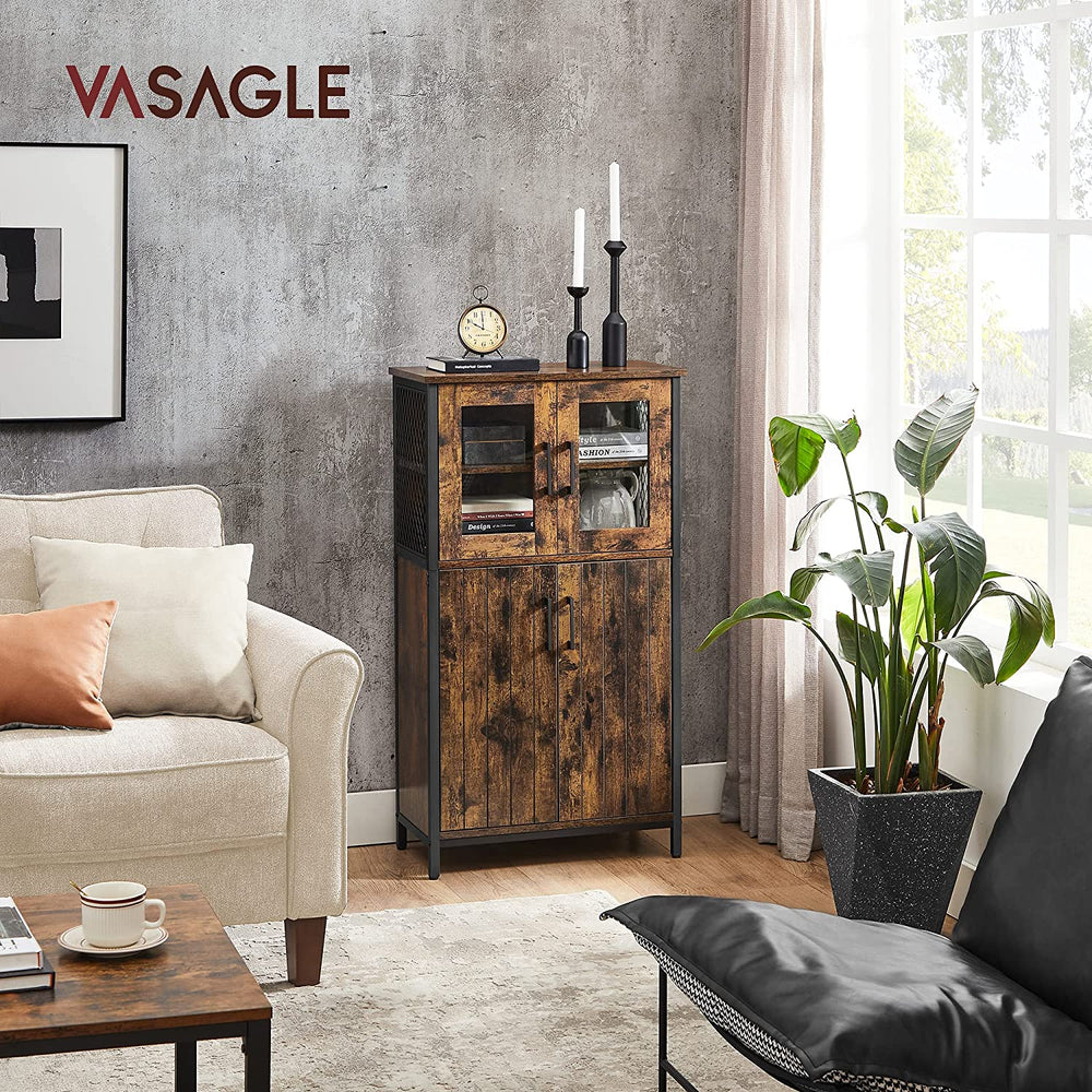 Multipurpose Sideboard with Adjustable Shelf - Karrari