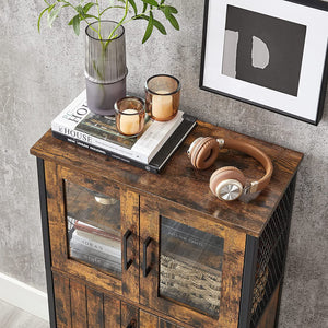 Multipurpose Sideboard with Adjustable Shelf - Karrari