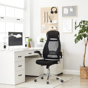 Office Chair - Swivel, Ergonomic Design & Breathable Back - Karrari