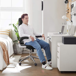 Office Chair - Swivel, Ergonomic Design & Breathable Back - Karrari