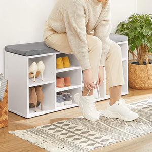 Shoe Bench with Cushion