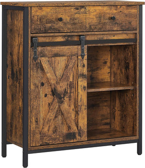 Sideboard with Sliding Barn Door - Karrari